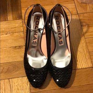 Rochas Sequin shoes